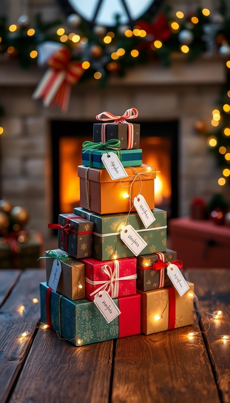 10 Unique DIY Advent Calendars That'll Make Your Countdown to Christmas Unforgettable! - 1. Mini Gift Boxes Advent Calendar