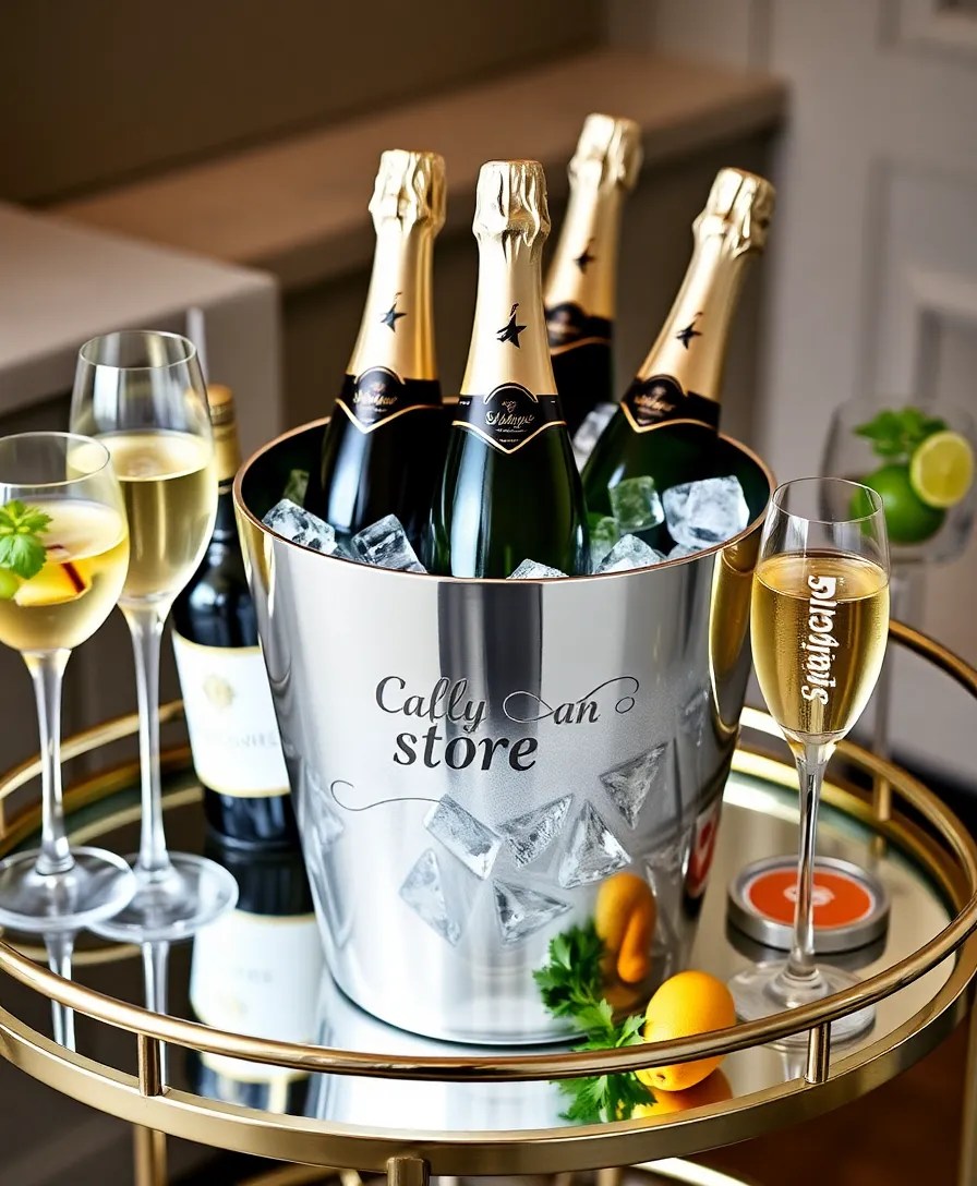 12 Personalized Drinkware Ideas for Mixologists That Will Make Their Night! - 10. Personalized Ice Bucket