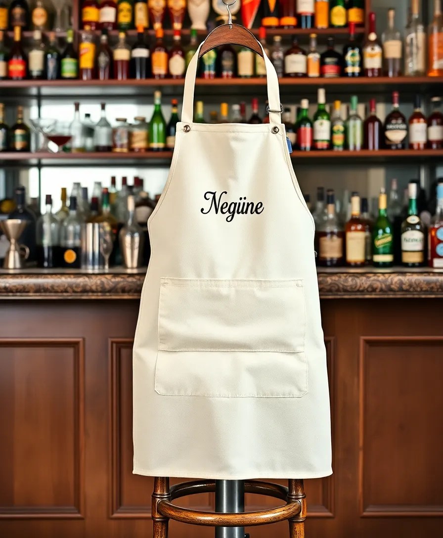 12 Personalized Drinkware Ideas for Mixologists That Will Make Their Night! - 12. Personalized Bar Aprons