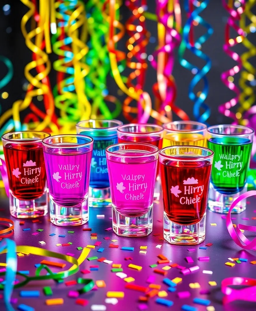 12 Personalized Drinkware Ideas for Mixologists That Will Make Their Night! - 9. Customized Shot Glasses