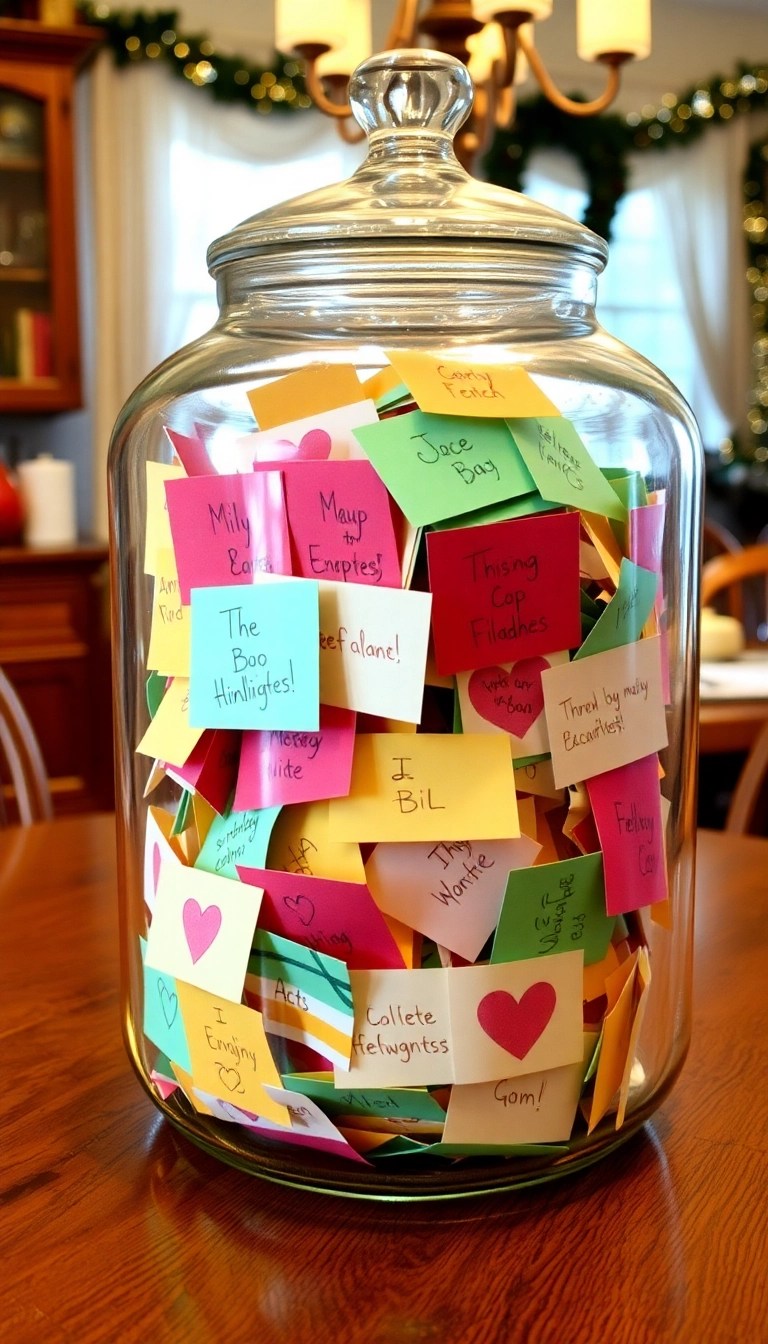 14 Creative DIY Advent Calendar Ideas That’ll Make Your Countdown to Christmas Extra Special! - 6. Advent Jar of Kindness