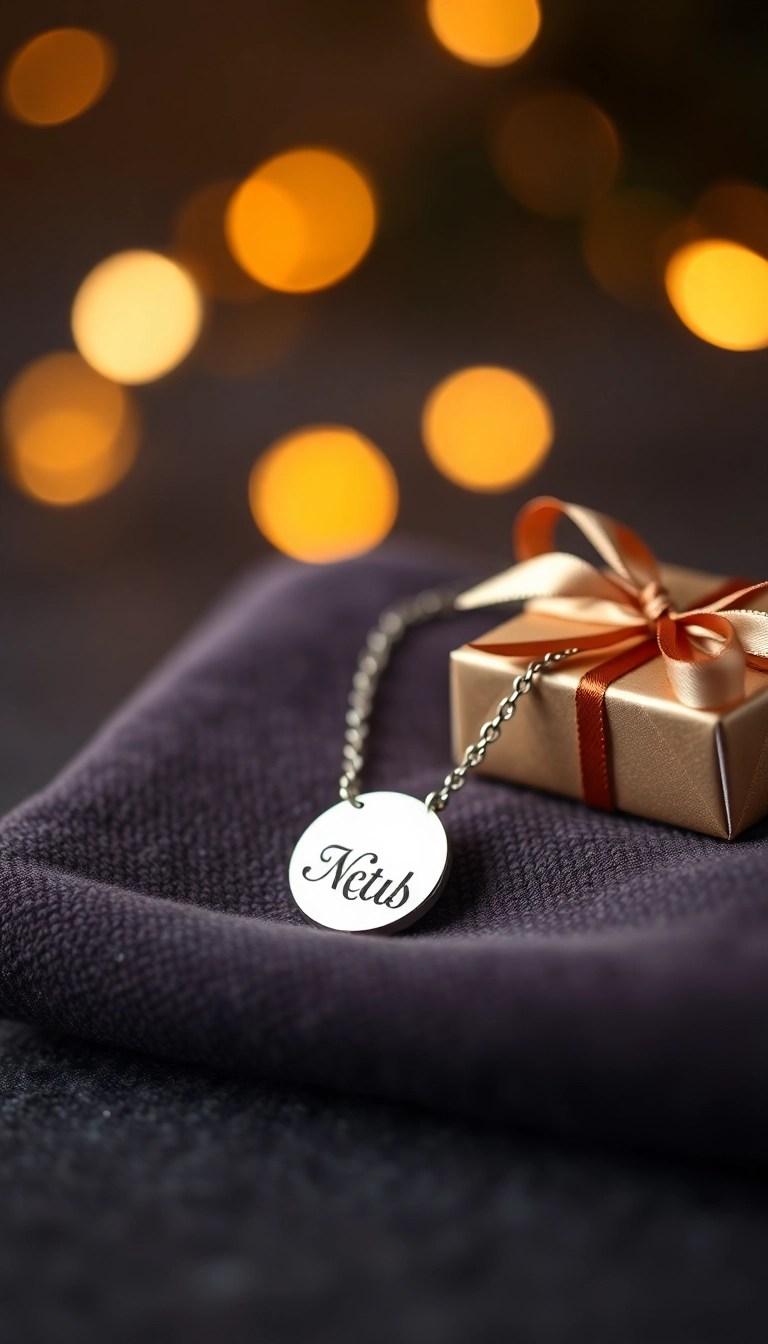14 Personalized Christmas Gifts That Show You Really Care (They'll Treasure #6 Forever!) - 1. Custom Engraved Jewelry