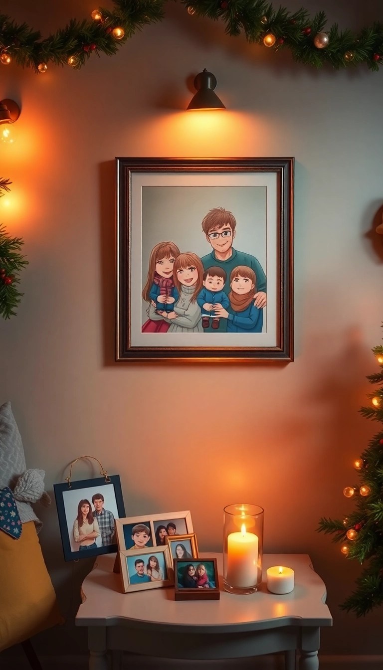 14 Personalized Christmas Gifts That Show You Really Care (They'll Treasure #6 Forever!) - 10. Custom Family Portrait