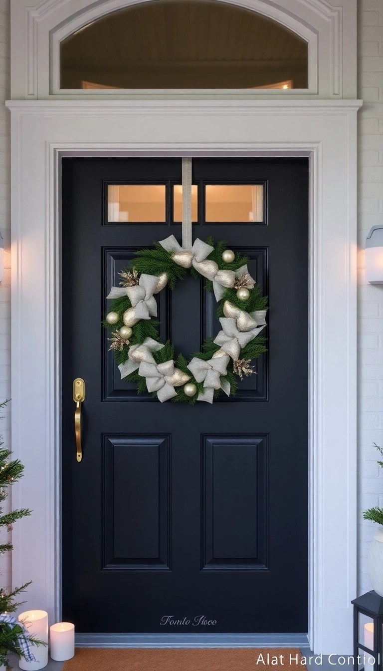 16 Modern Christmas Decor Ideas for a Sleek and Stylish Holiday Season! - 11. Creative Wreaths