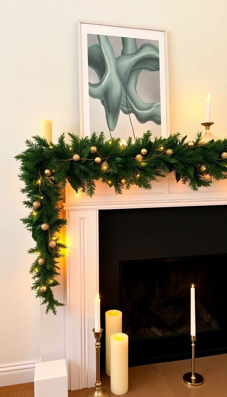 16 Modern Christmas Decor Ideas for a Sleek and Stylish Holiday Season! - 6. Statement Garlands