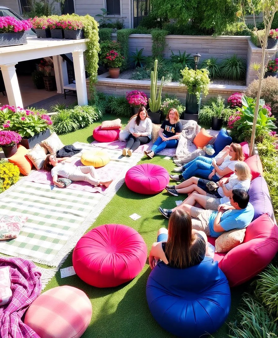 18 Outdoor Party Decor Ideas That Will Transform Your Backyard into a Wonderland! - 11. Unique Seating Arrangements