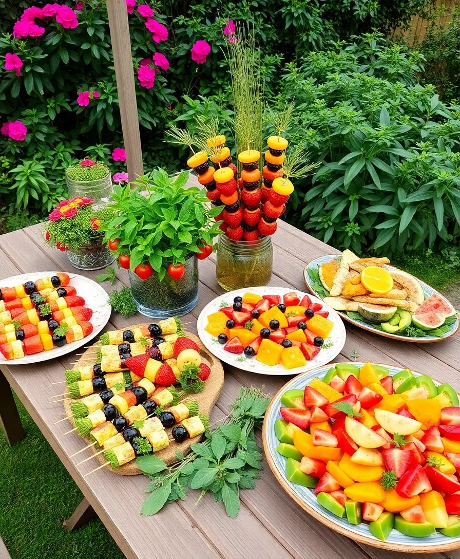 18 Outdoor Party Decor Ideas That Will Transform Your Backyard into a Wonderland! - 14. Edible Decor