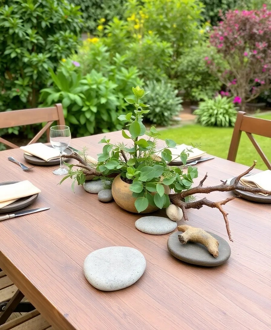 18 Outdoor Party Decor Ideas That Will Transform Your Backyard into a Wonderland! - 17. Natural Elements in Decor