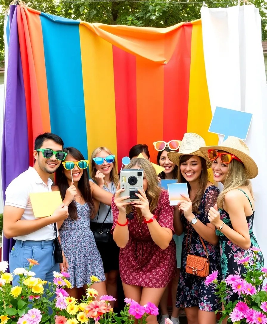 18 Outdoor Party Decor Ideas That Will Transform Your Backyard into a Wonderland! - 6. Themed Photo Booths
