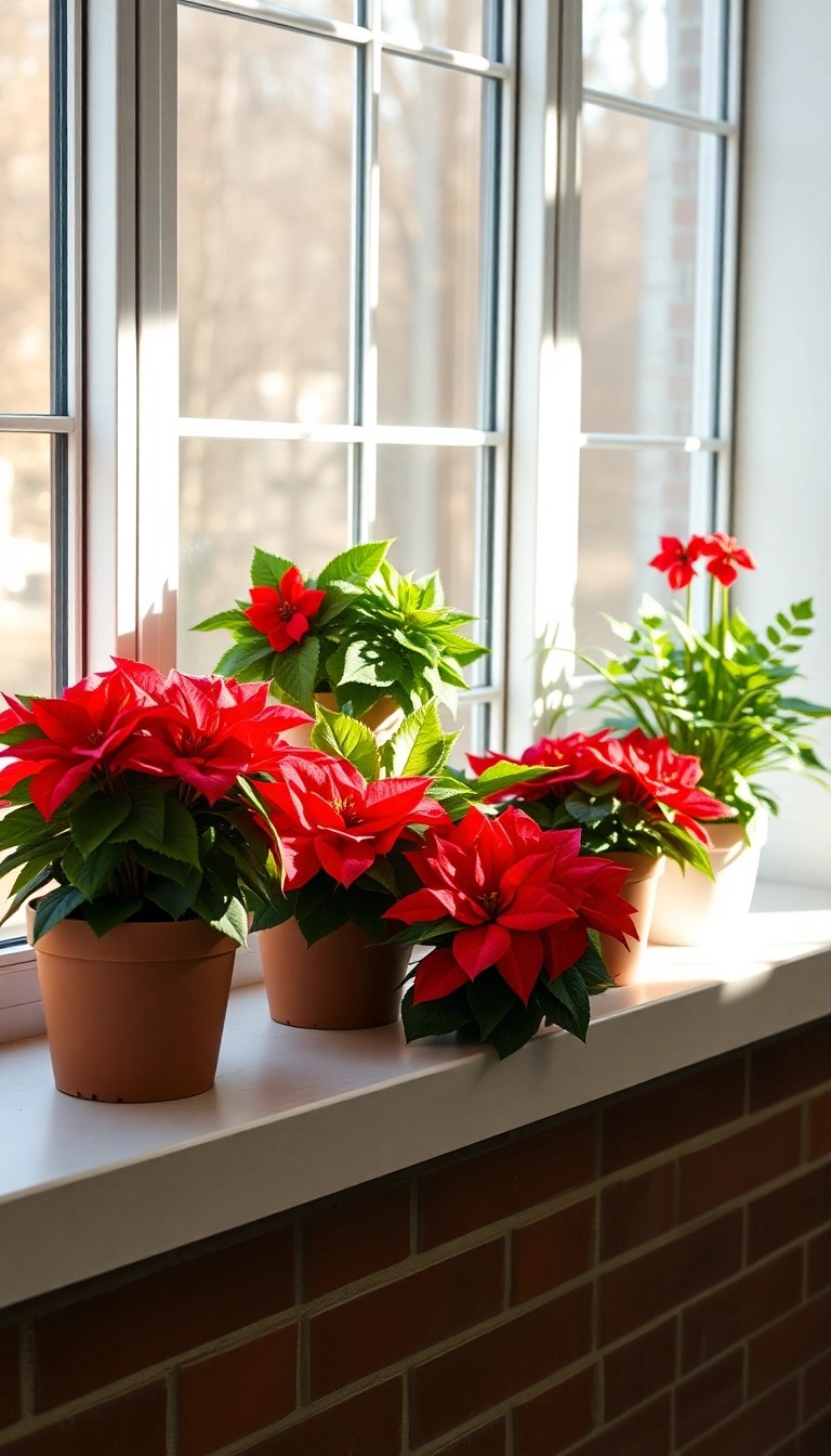 19 Eco-Friendly Christmas Decor Ideas That'll Save the Planet and Wow Your Guests! - 17. Festive Potted Plants