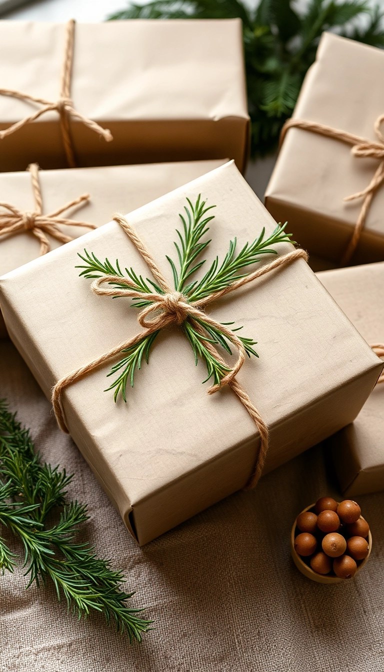 19 Eco-Friendly Christmas Decor Ideas That'll Save the Planet and Wow Your Guests! - 4. Recycled Paper Wrapping