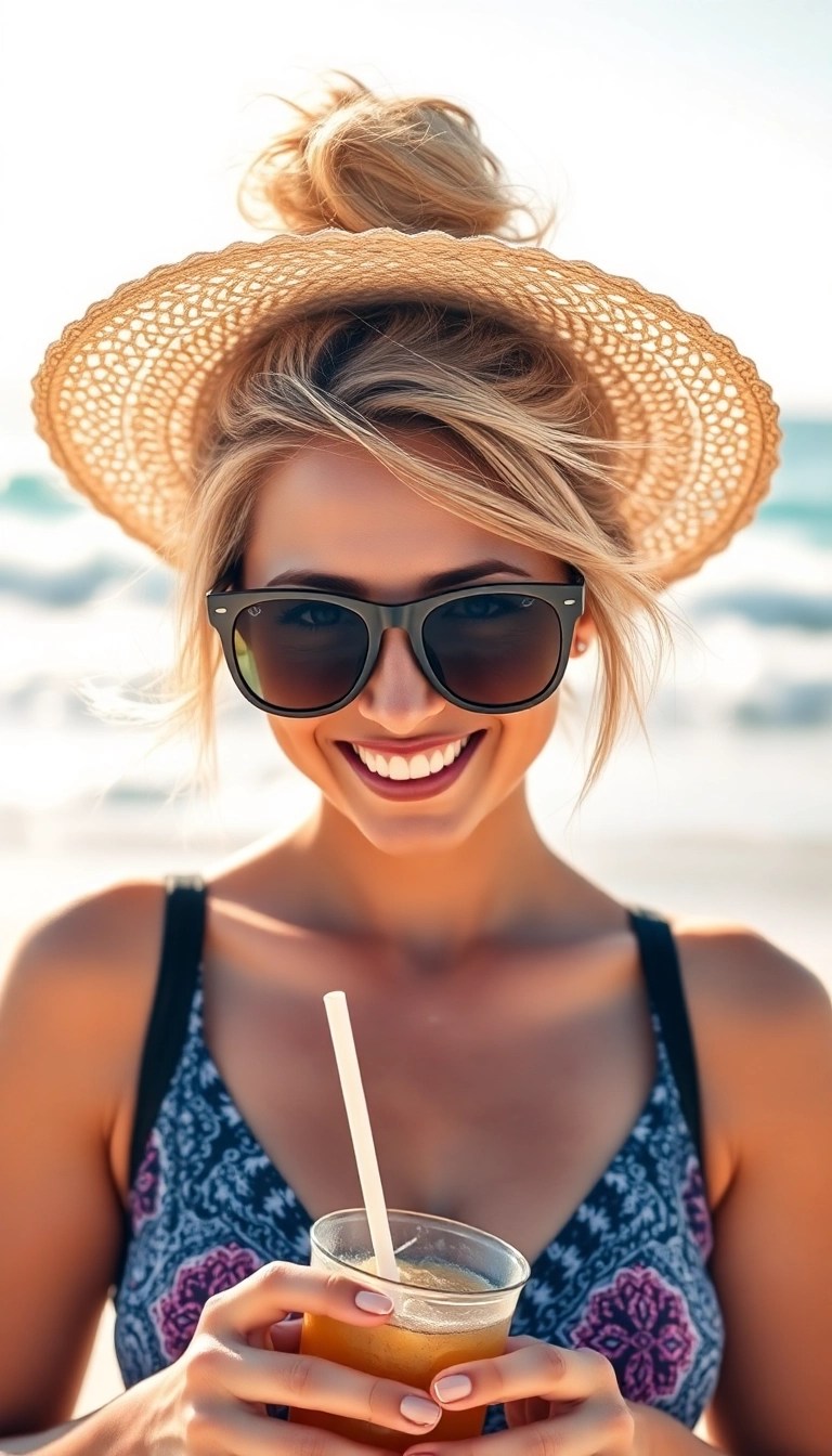 20 Stunning Summer Hair Ideas That'll Make You Look Like a Beach Goddess! - 4. Messy Bun