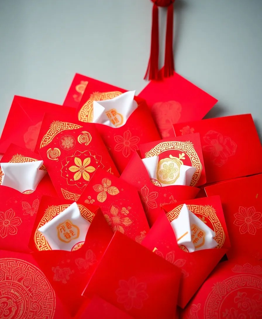 20 Thoughtful Lunar New Year Gifts That Will Delight Everyone (You’ll Love #11!) - 3. Red Envelopes with a Twist