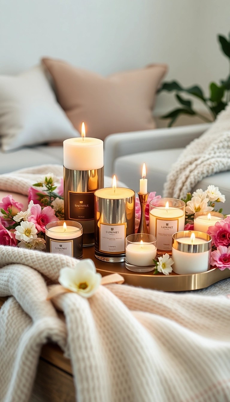 25 Luxury Gifts for Her That'll Make You the Ultimate Gift-Giver (She'll Be Speechless!) - 21. Luxury Candle Set