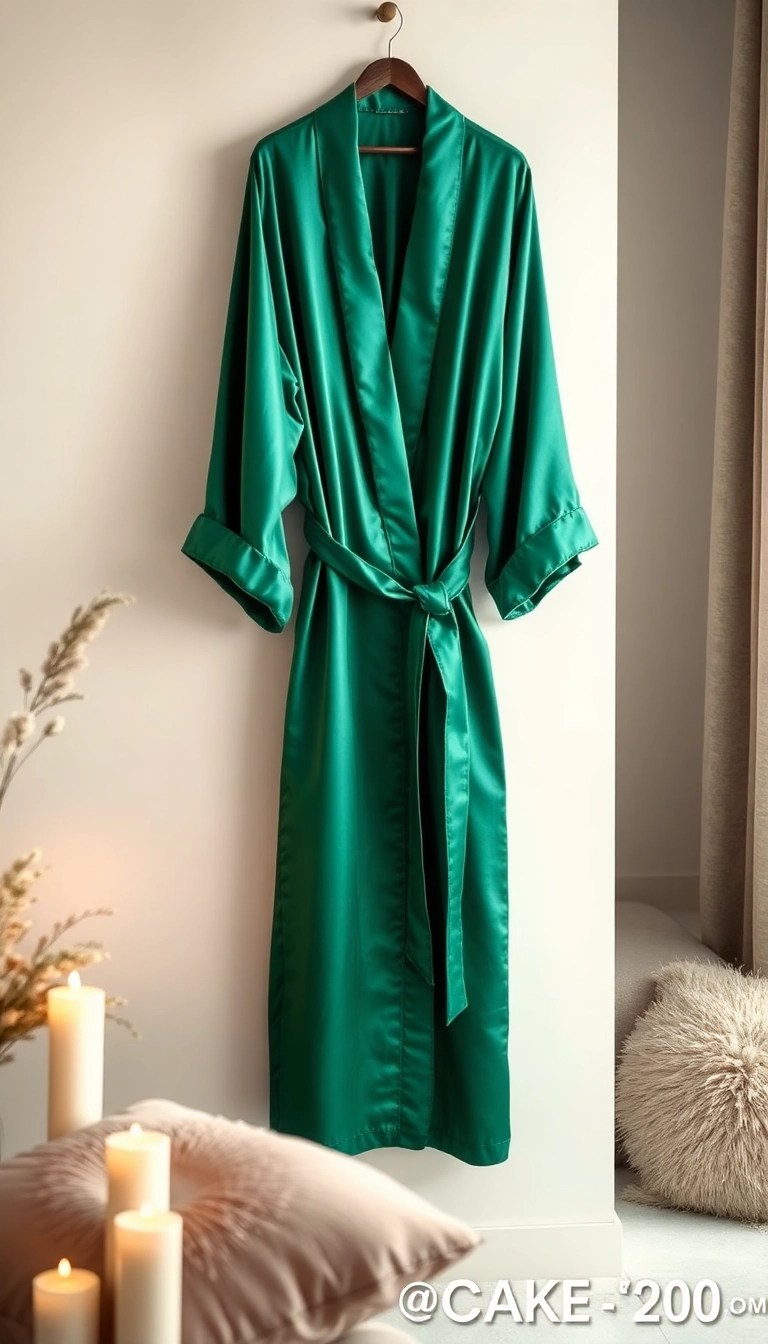25 Luxury Gifts for Her That'll Make You the Ultimate Gift-Giver (She'll Be Speechless!) - 3. Luxurious Silk Robe