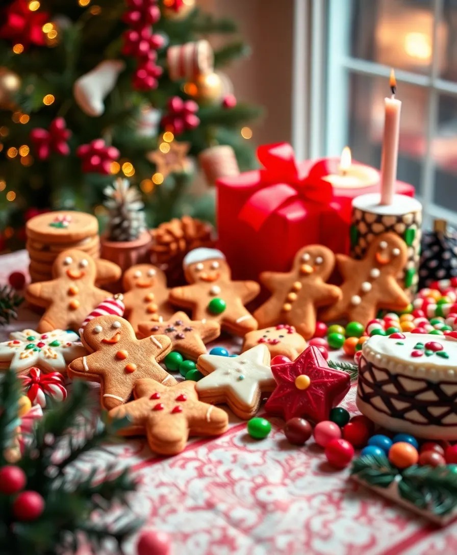 25 Stunning Christmas Phone Wallpapers That'll Bring the Holiday Spirit to Your Screen! - 12. Holiday Treats