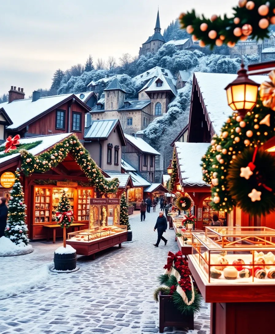 25 Stunning Christmas Phone Wallpapers That'll Bring the Holiday Spirit to Your Screen! - 15. Holiday Travel Scenes