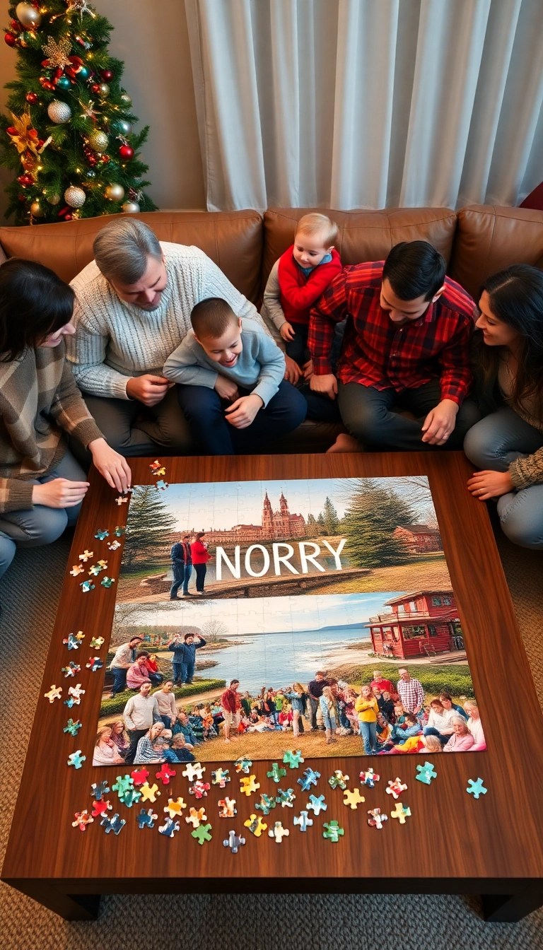 25 Unique Christmas Gift Ideas That'll Make You the Star of the Holiday! - 12. Personalized Puzzle