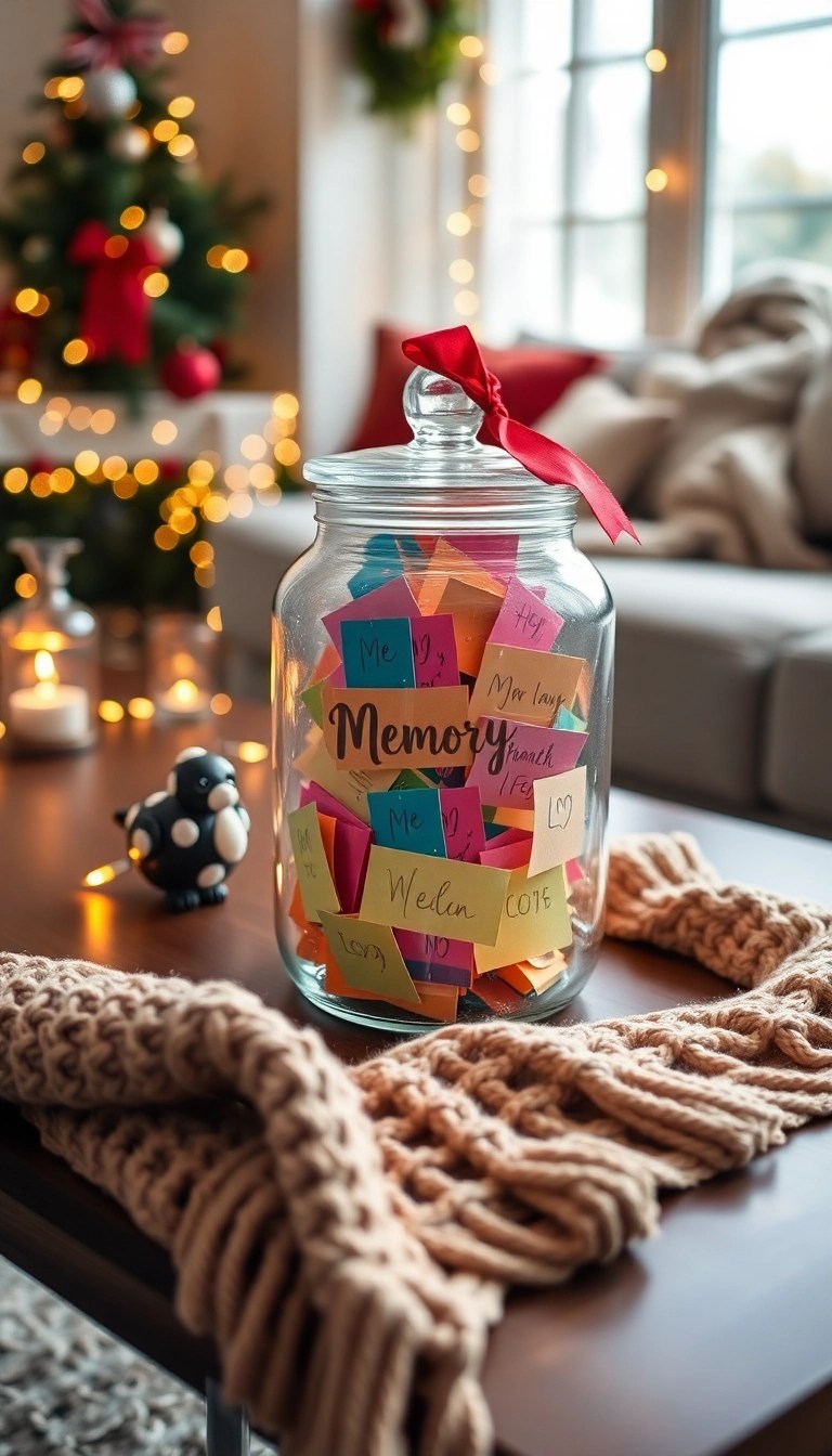 25 Unique Christmas Gift Ideas That'll Make You the Star of the Holiday! - 15. Memory Jar