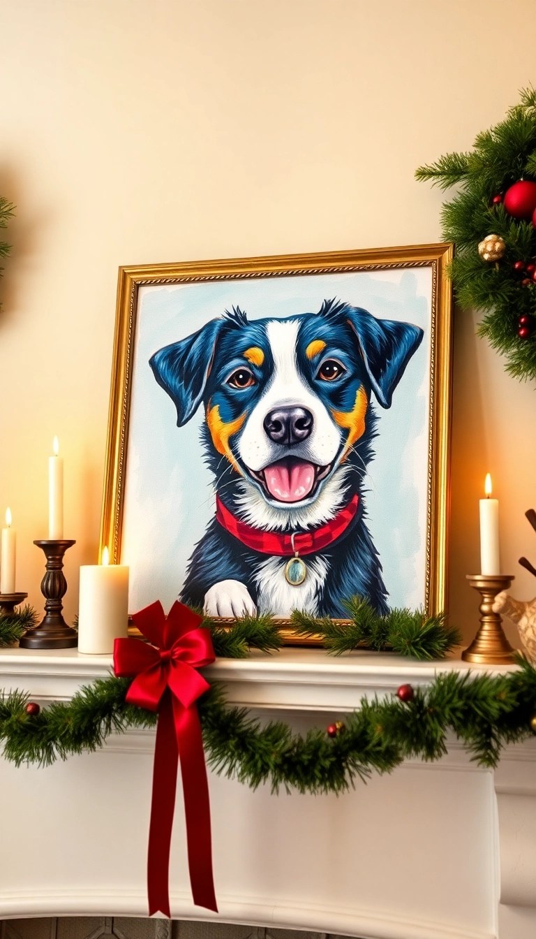 25 Unique Christmas Gift Ideas That'll Make You the Star of the Holiday! - 2. Custom Pet Portrait