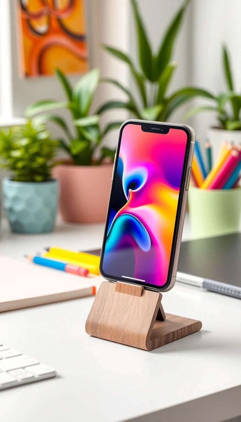 25 Unique Christmas Gift Ideas That'll Make You the Star of the Holiday! - 23. Unique Phone Stand