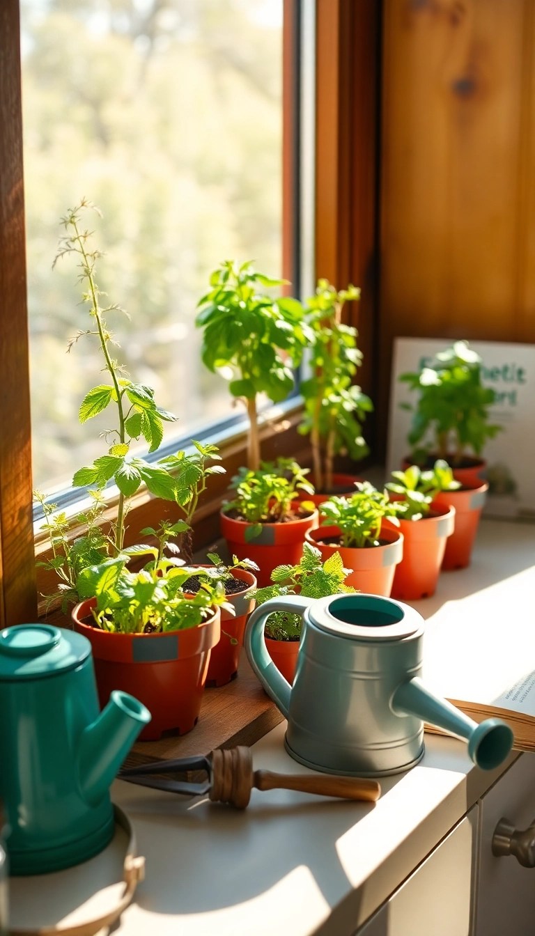 25 Unique Christmas Gift Ideas That'll Make You the Star of the Holiday! - 8. Indoor Herb Garden Kit