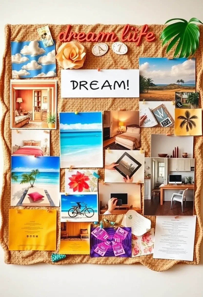 10 Vision Board Ideas That Will Transform Your Dreams into Reality (You Won't Believe #5!) - 1. The Dream Life Collage