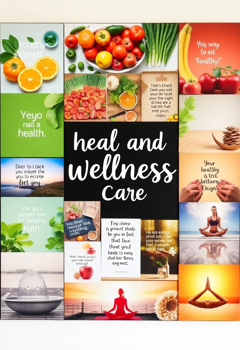 10 Vision Board Ideas That Will Transform Your Dreams into Reality (You Won't Believe #5!) - 7. Health and Wellness Focus