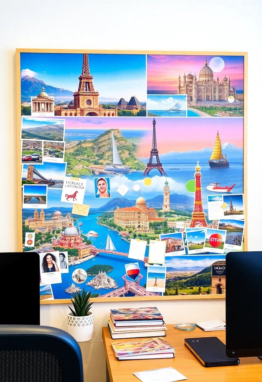 13 Entrepreneur Vision Board Ideas That Will Propel Your Business Forward (You’ll Love #4!) - 11. Travel Goals for Inspiration