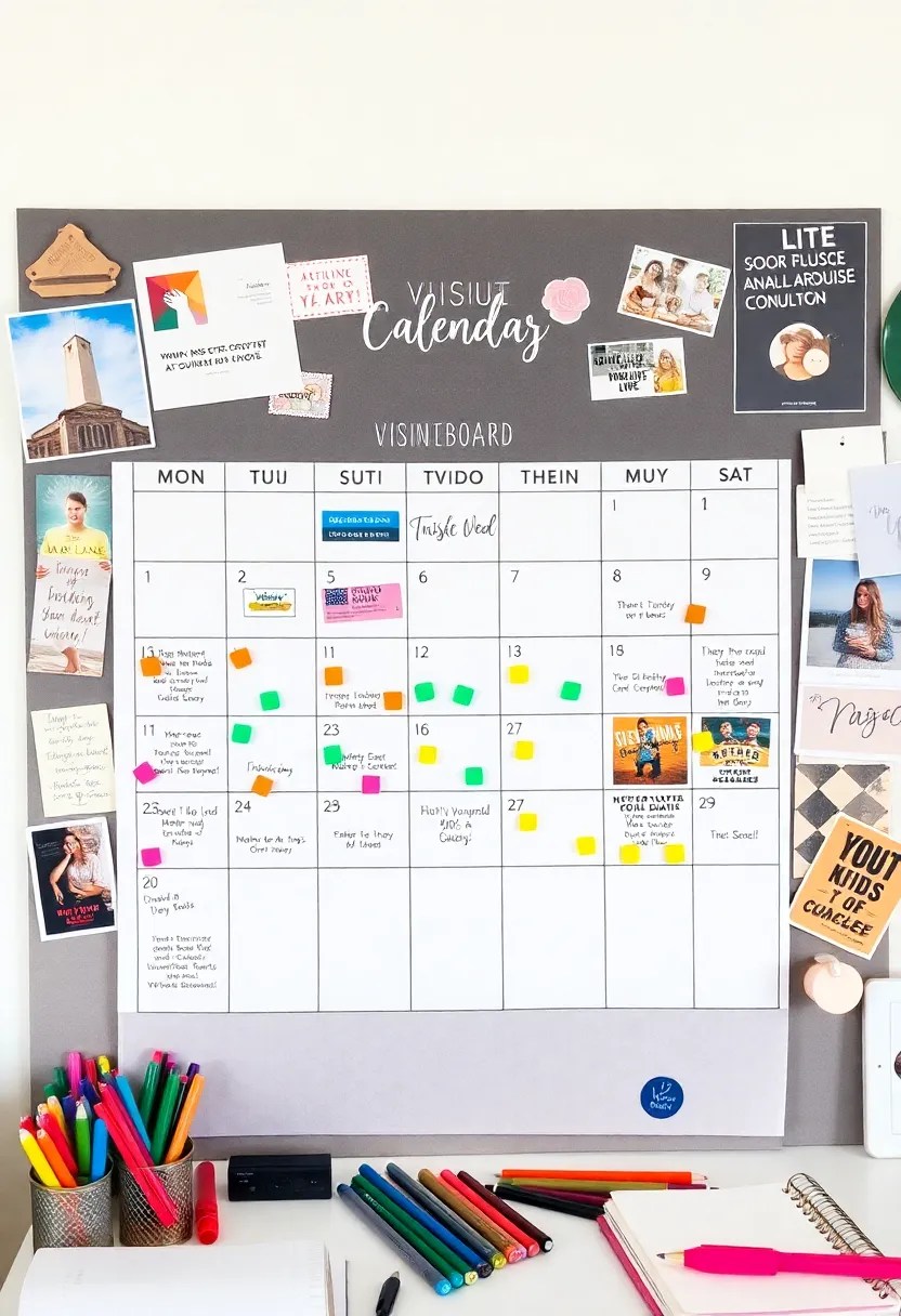 13 Entrepreneur Vision Board Ideas That Will Propel Your Business Forward (You’ll Love #4!) - 4. Monthly Milestone Tracker