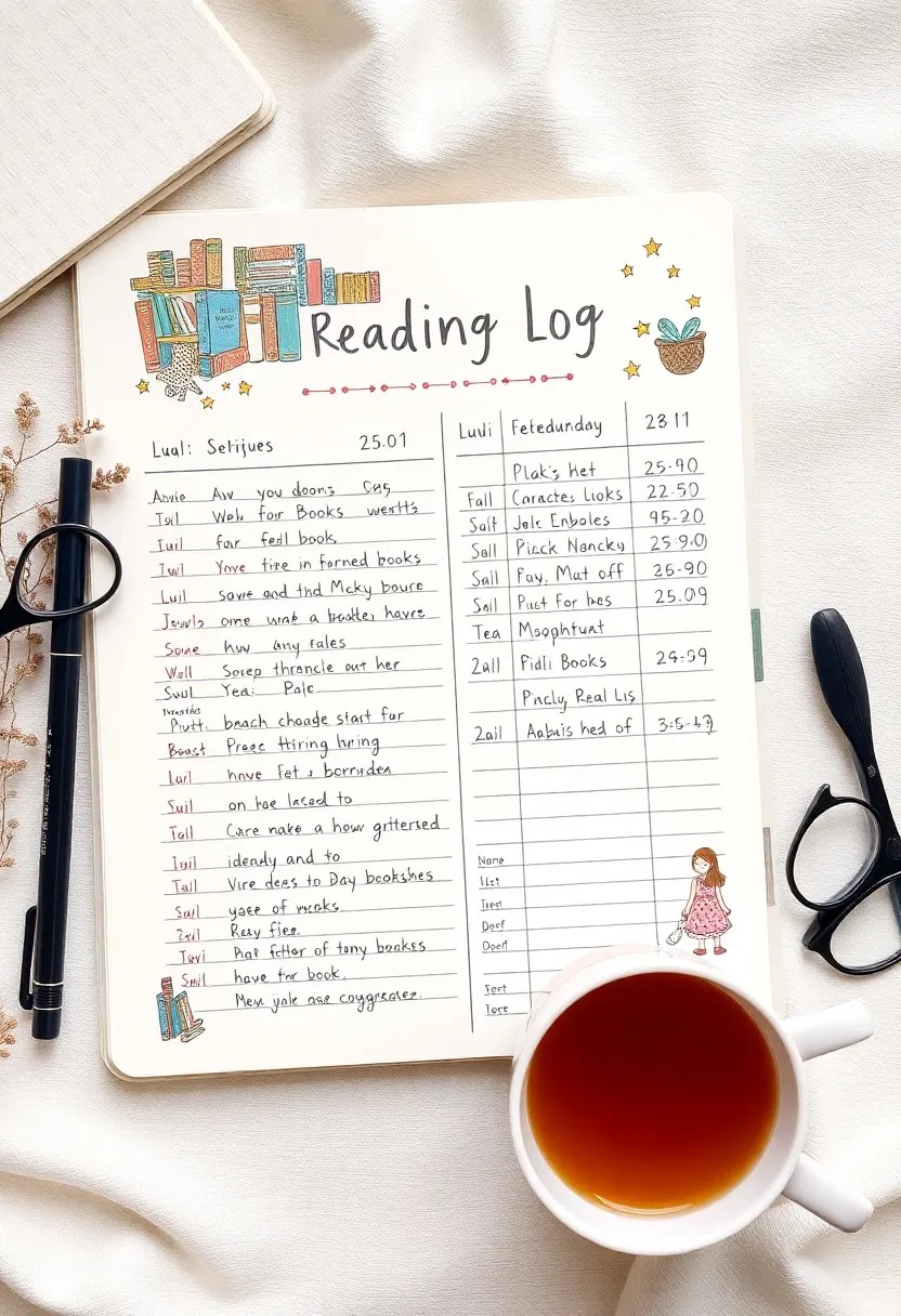 14 Habit Trackers That Will Help You Crush Your Goals (You’ll Want to Copy #10!) - 3. The Reading Log