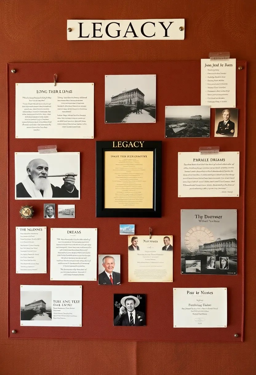 15 Mind-Blowing Vision Board Ideas That'll Ignite Your Manifestation Journey! - 14. The Legacy Vision Board