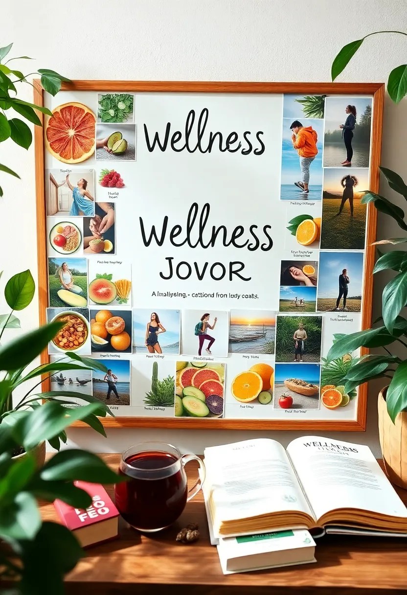15 Mind-Blowing Vision Board Ideas That'll Ignite Your Manifestation Journey! - 6. The Wellness Vision Board