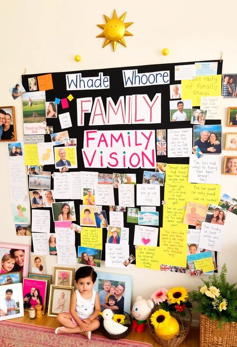 15 Mind-Blowing Vision Board Ideas That'll Ignite Your Manifestation Journey! - 9. The Family Vision Board