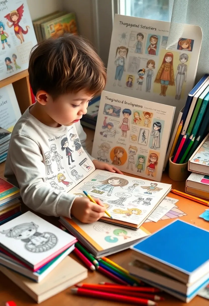 16 Fun Journaling Activities for Kids That'll Boost Their Creativity (They'll Love #9!) - 12. Character Development Journal