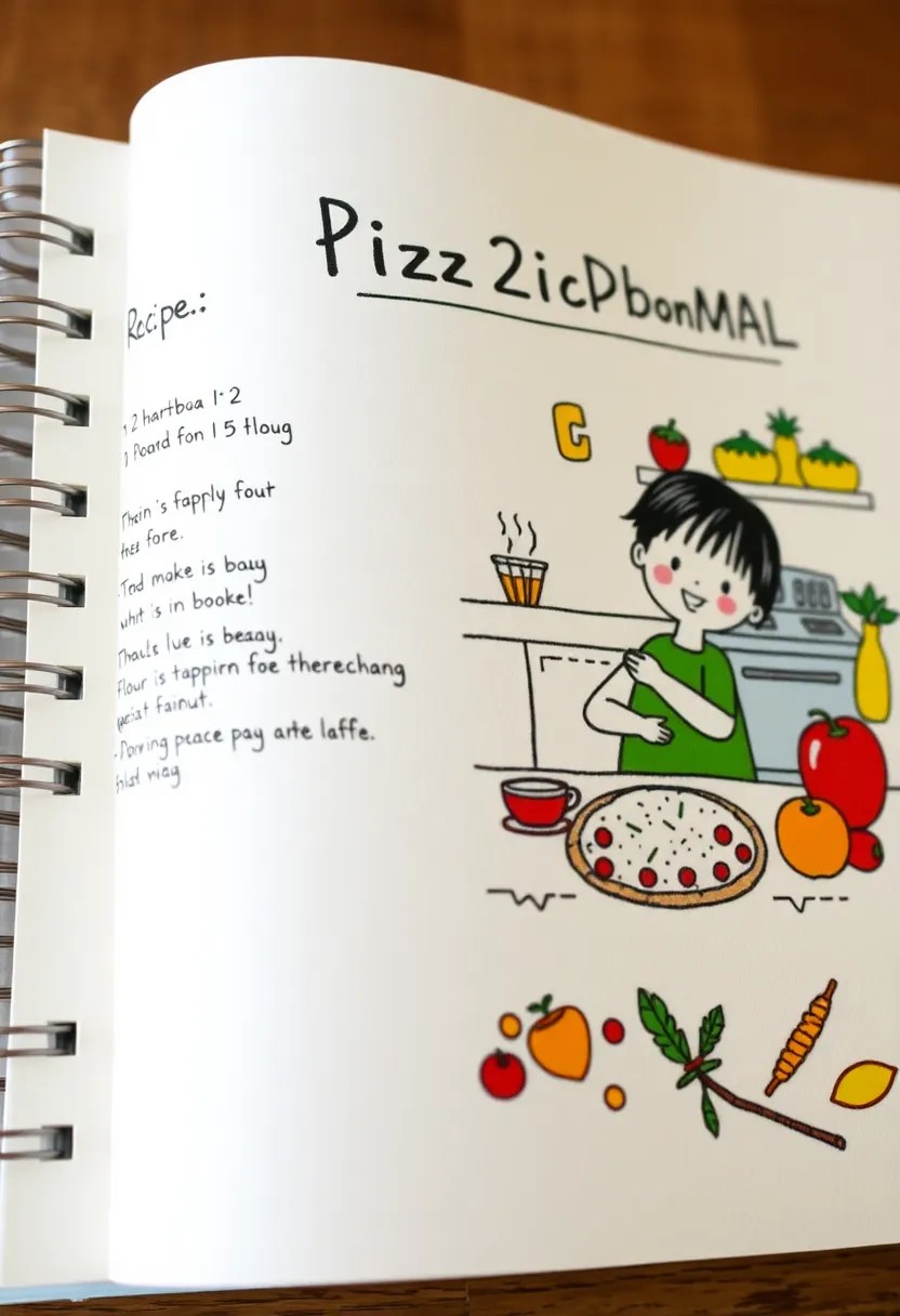 16 Fun Journaling Activities for Kids That'll Boost Their Creativity (They'll Love #9!) - 5. Illustrated Recipe Journal