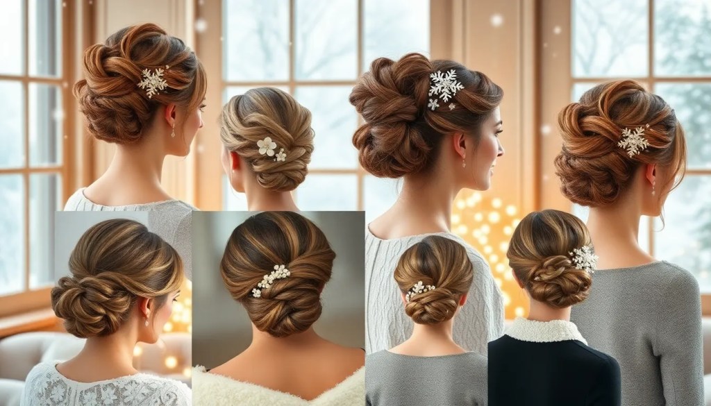 20 Elegant Updo Hairstyles for January Events (You’ll Love&nbsp;#3!)
