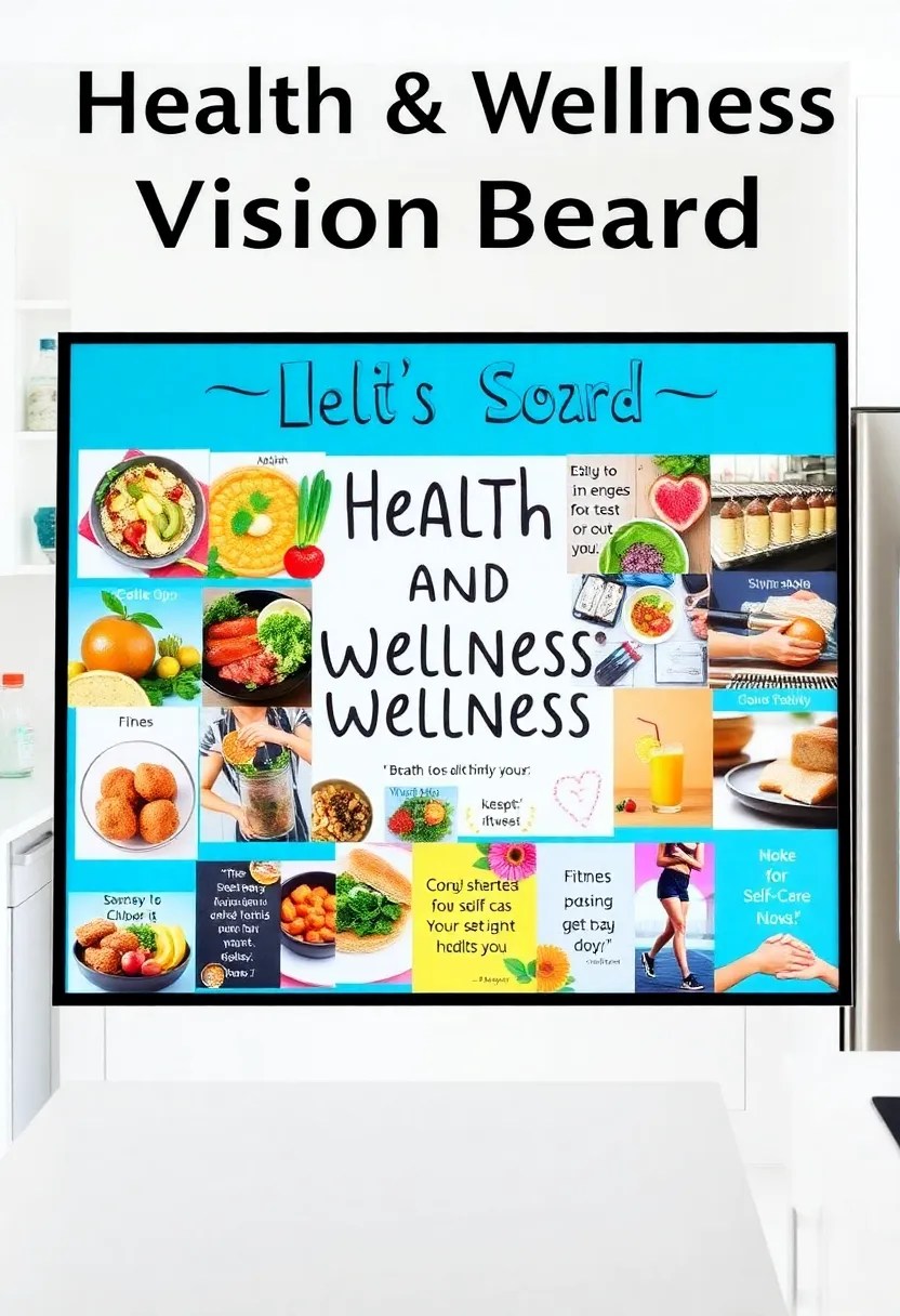 21 Vision Board Ideas That Will Transform Your Dreams into Reality (You Won't Believe #10!) - 11. Health and Wellness Board
