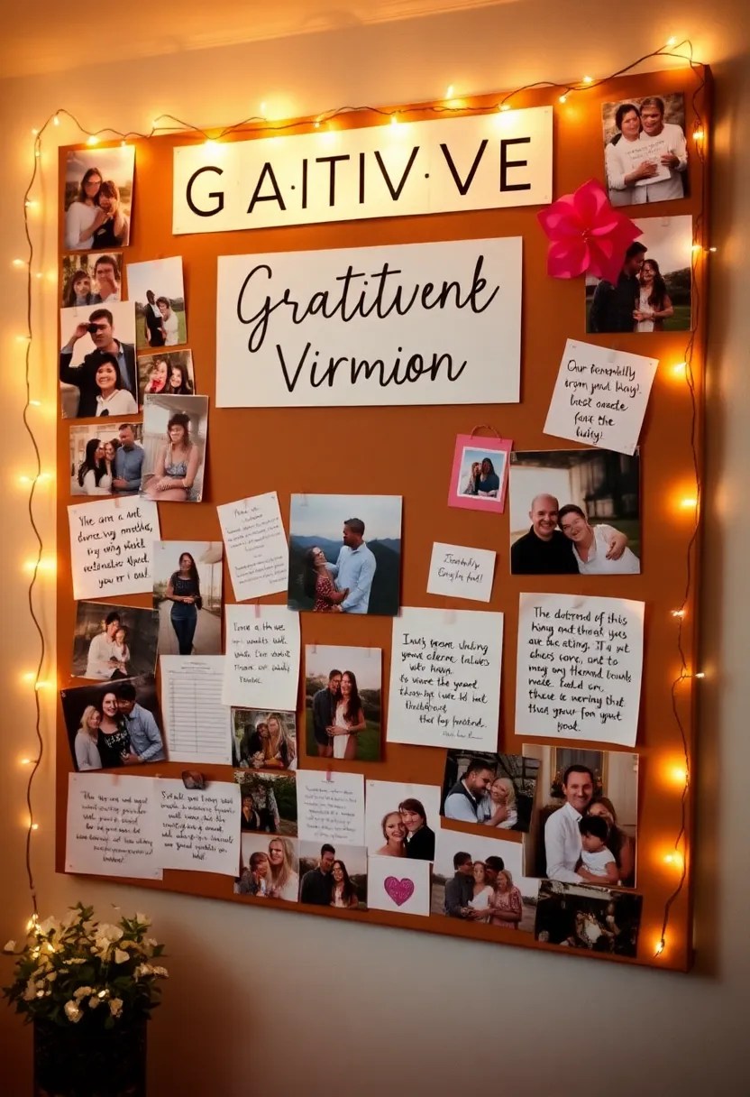 21 Vision Board Ideas That Will Transform Your Dreams into Reality (You Won't Believe #10!) - 6. Gratitude Board