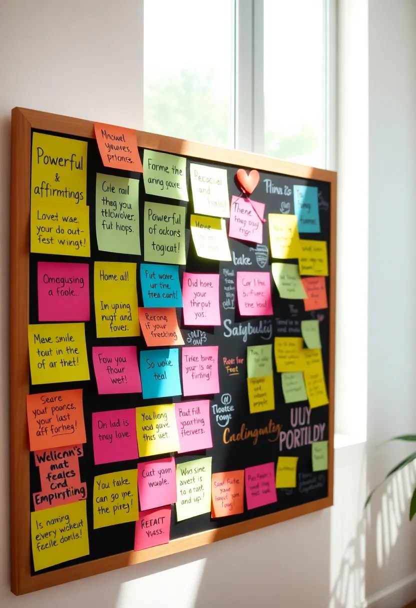 21 Vision Board Ideas That Will Transform Your Dreams into Reality (You Won't Believe #10!) - 7. Affirmation Board