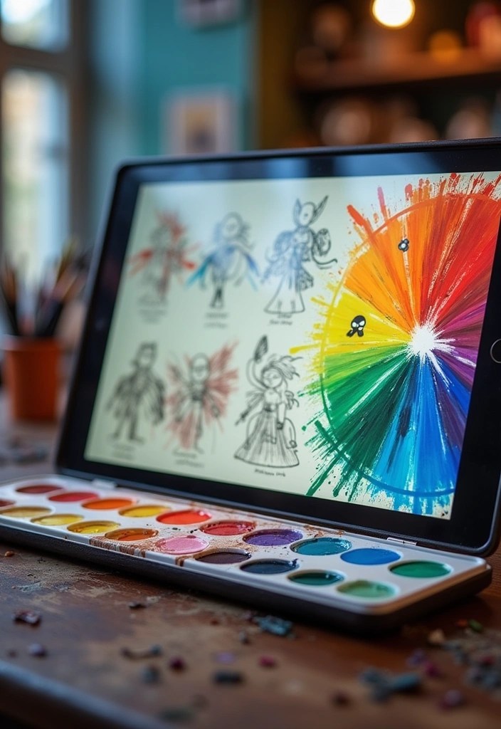 10 Digital Drawing Hacks That Every Aspiring Artist Must Know! - 4. Use Color Palettes