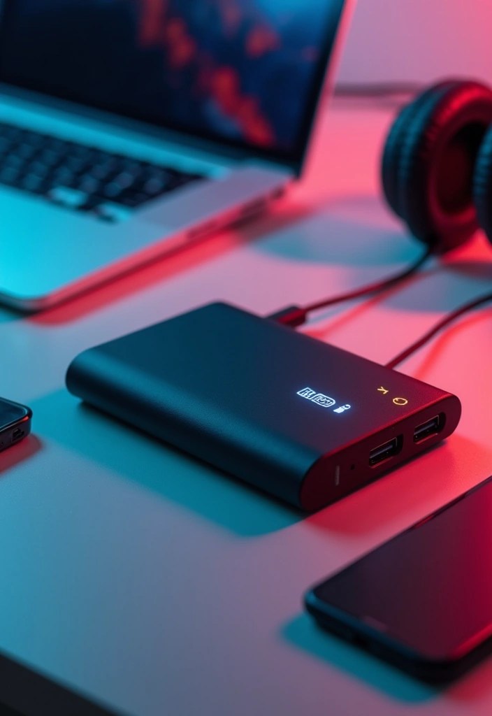 10 Must-Have Tech Accessories for Your IT Bag That Will Change Your Life! - 1. Portable Power Bank