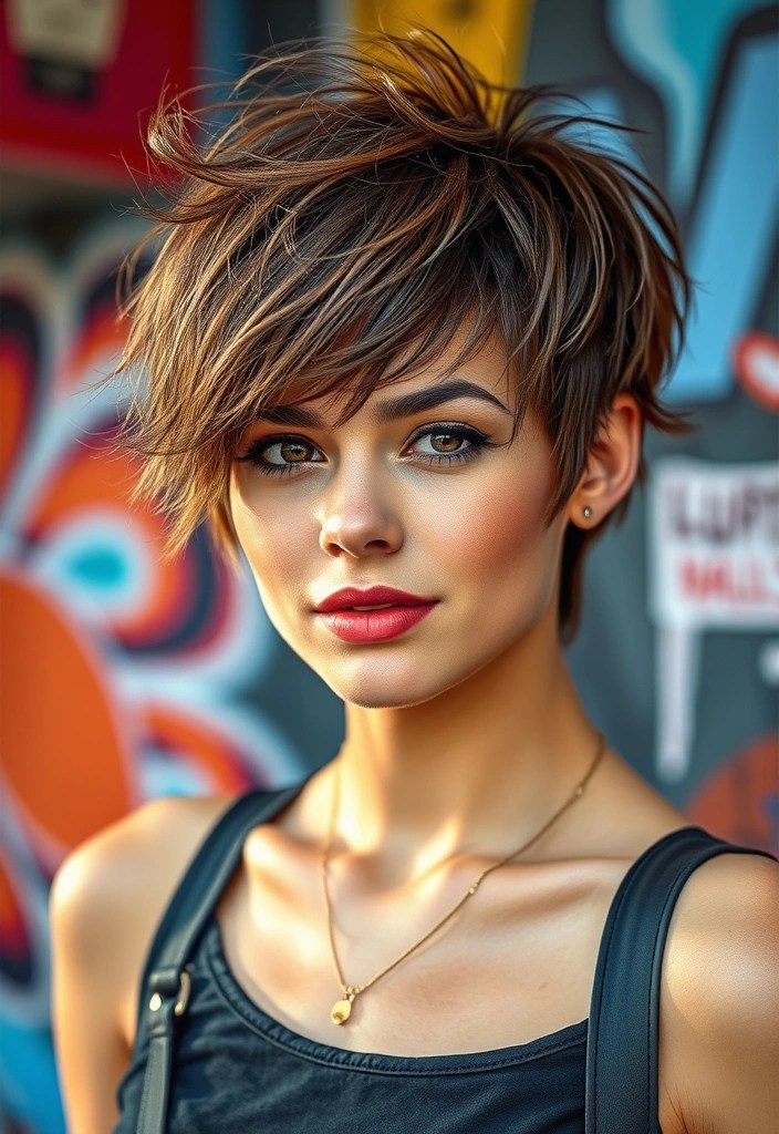 10 Short Hairstyles for February That’ll Make You the Trendsetter of the Month! - 2. Textured Pixie Cut