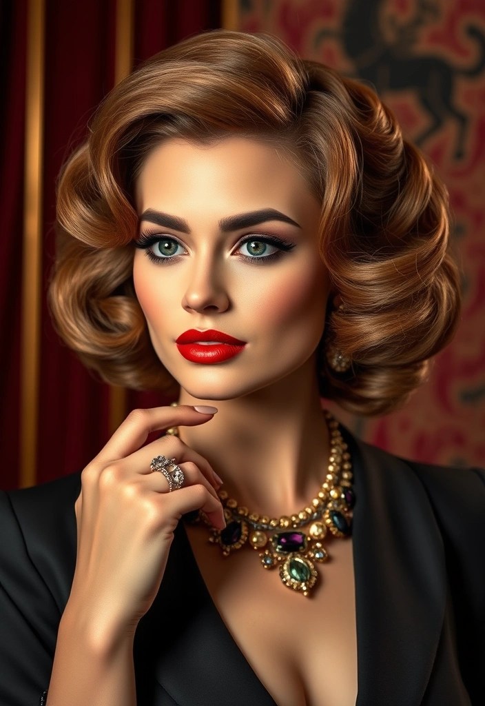 10 Short Hairstyles for February That’ll Make You the Trendsetter of the Month! - 8. Retro Finger Waves