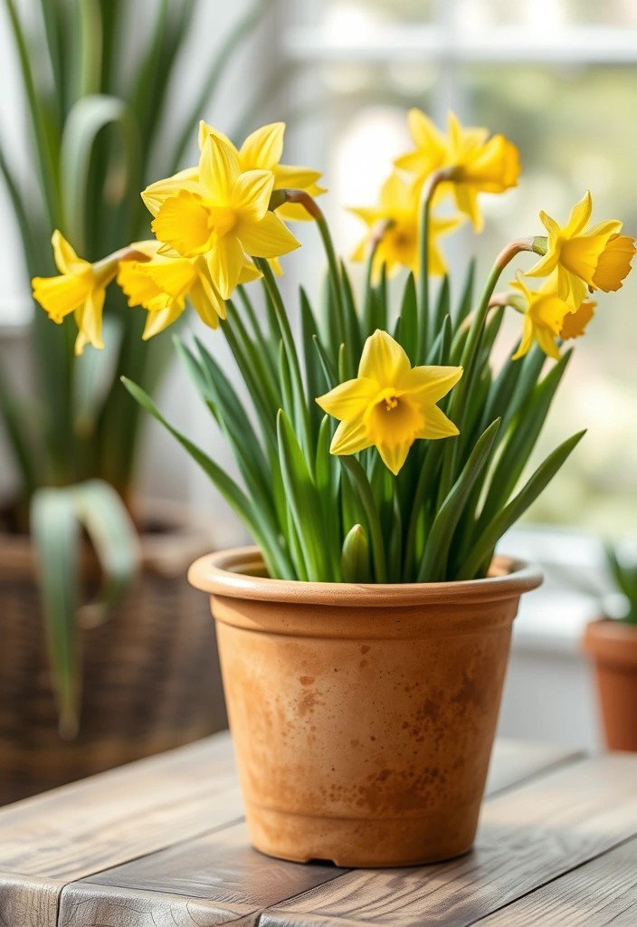 10 Stunning February Flowers That Will Brighten Up Your Winter Days! - 2. Daffodils: Cheerful Symbols of Renewal