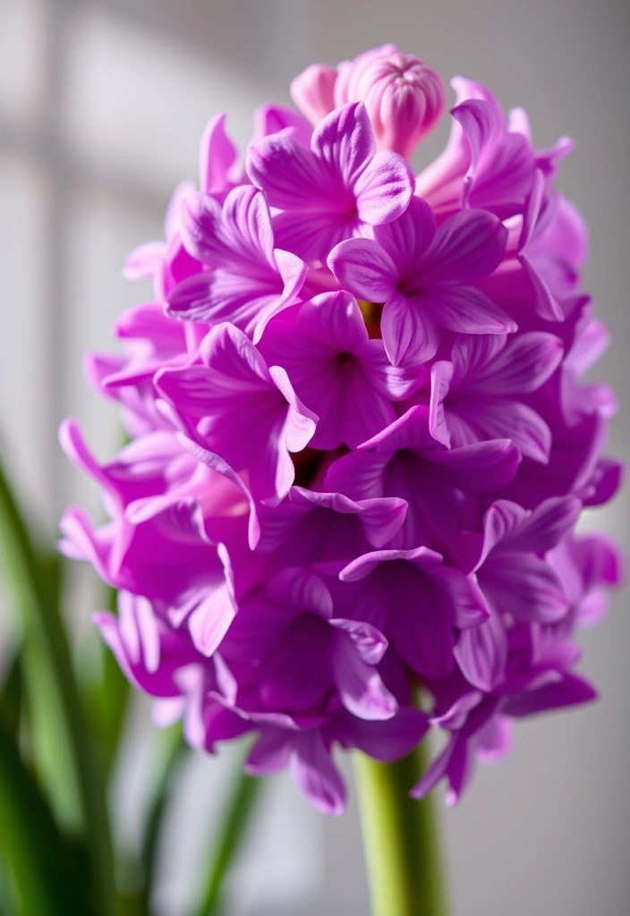 10 Stunning February Flowers That Will Brighten Up Your Winter Days! - 3. Hyacinths: Fragrant Blooms for Indoor Spaces