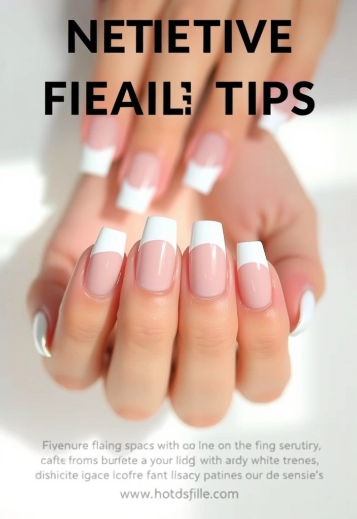 10 Stunning French Tip Nail Designs That Will Elevate Your Manicure Game! - 10. Negative Space French Tips
