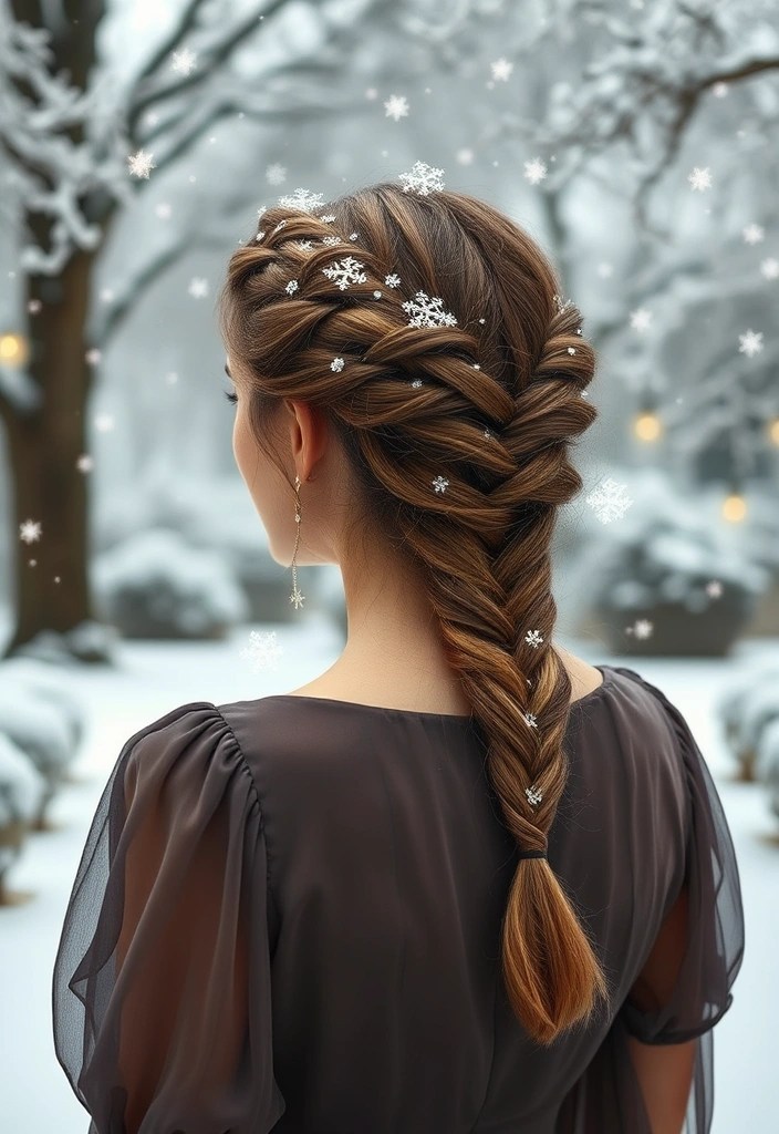 10 Stunning Winter Hair Braids You Can Master in Minutes (You Won't Believe #4!) - 4. The Braided Crown