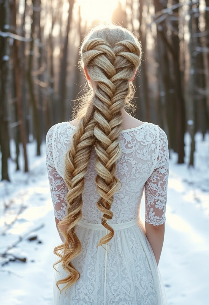 10 Stunning Winter Hair Braids You Can Master in Minutes (You Won't Believe #4!) - 6. The Waterfall Braid