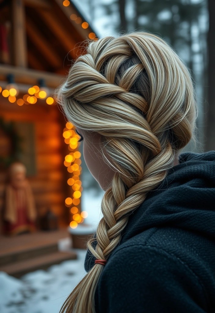 10 Stunning Winter Hair Braids You Can Master in Minutes (You Won't Believe #4!) - 9. The Twisted Braid